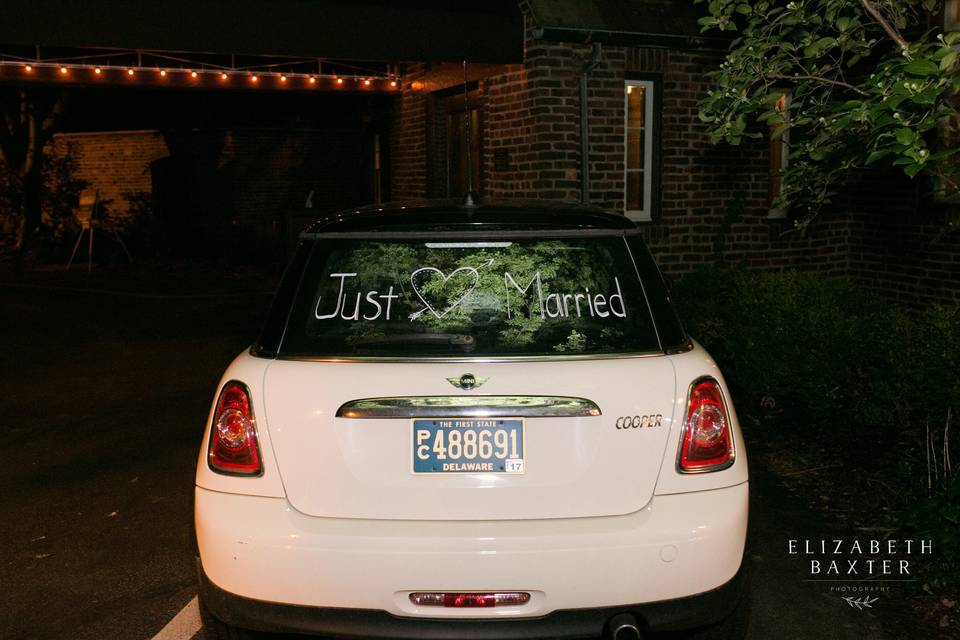 Just married