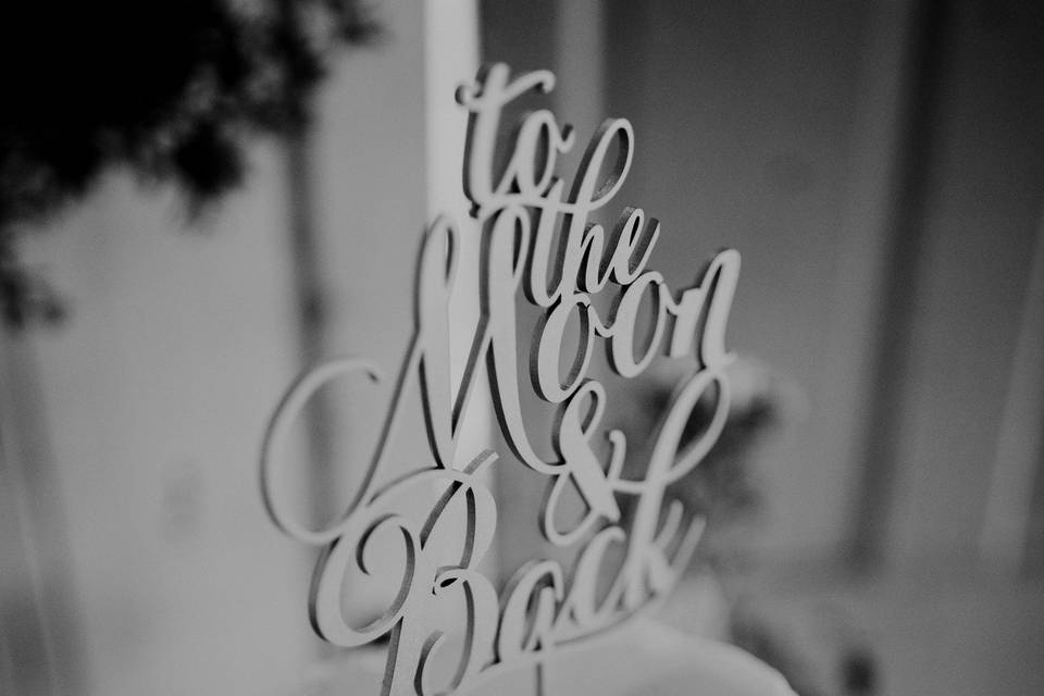 Awesome cake topper