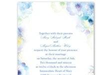 the guest's address is written on the back. This invitation features thermography printing, an affordable printing process that results in raised lettering. Please note that additional postage is required for mailing square wedding invitations.
