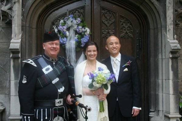 Bagpiper James Brian