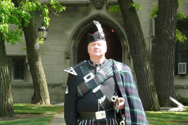 Bagpiper James Brian