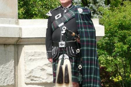 Bagpiper James Brian