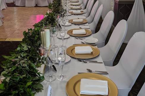 Indoor Head Table