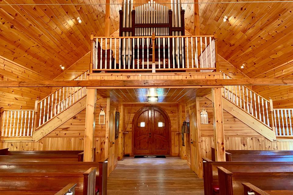 Chapel Interior with Organ