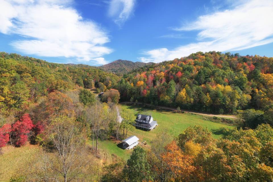 Farmhouse from Air