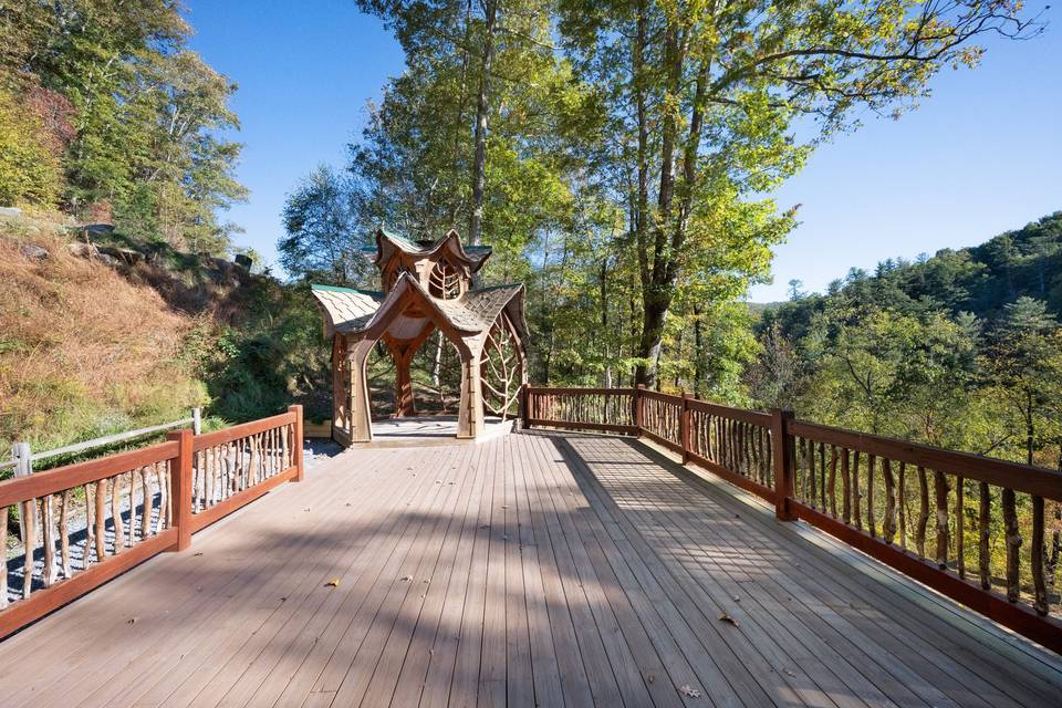 Peacock Pavilion Deck