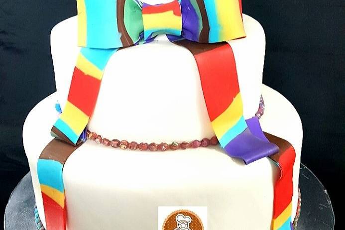 Ribbon cake