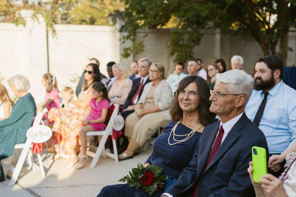 The ceremony