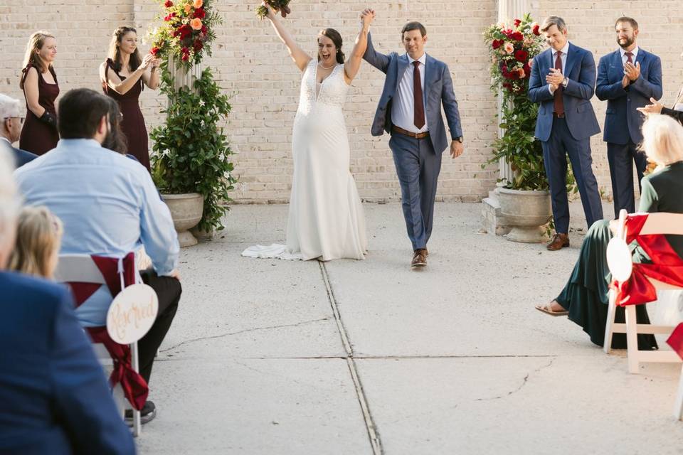 Bride and groom