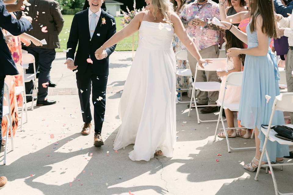The ceremony