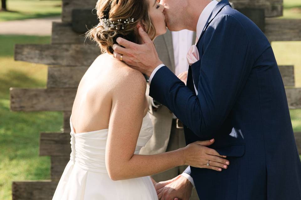 The first kiss