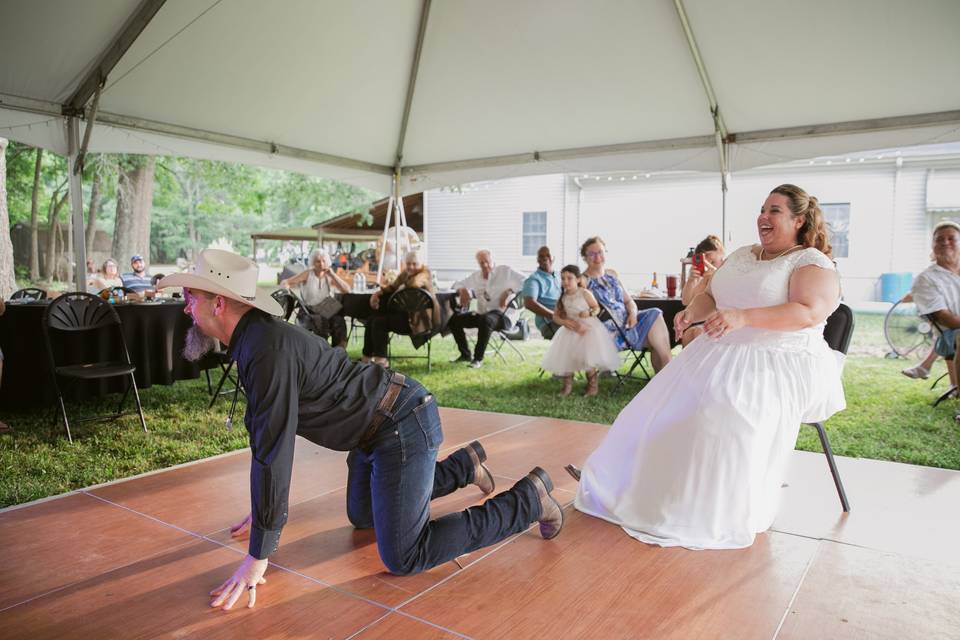 The reception