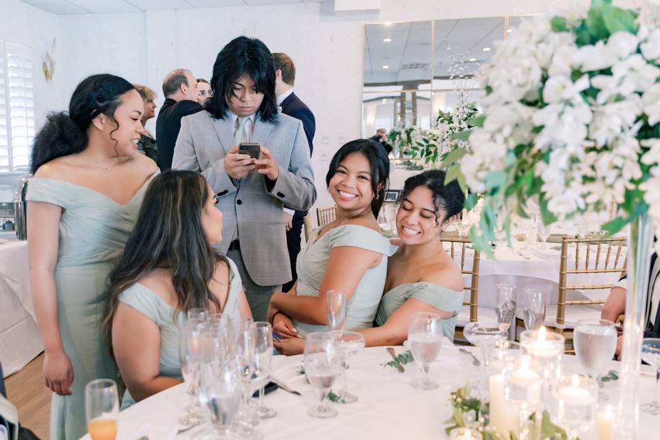 Before the ceremony