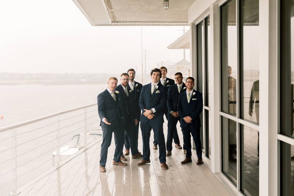 Before the ceremony
