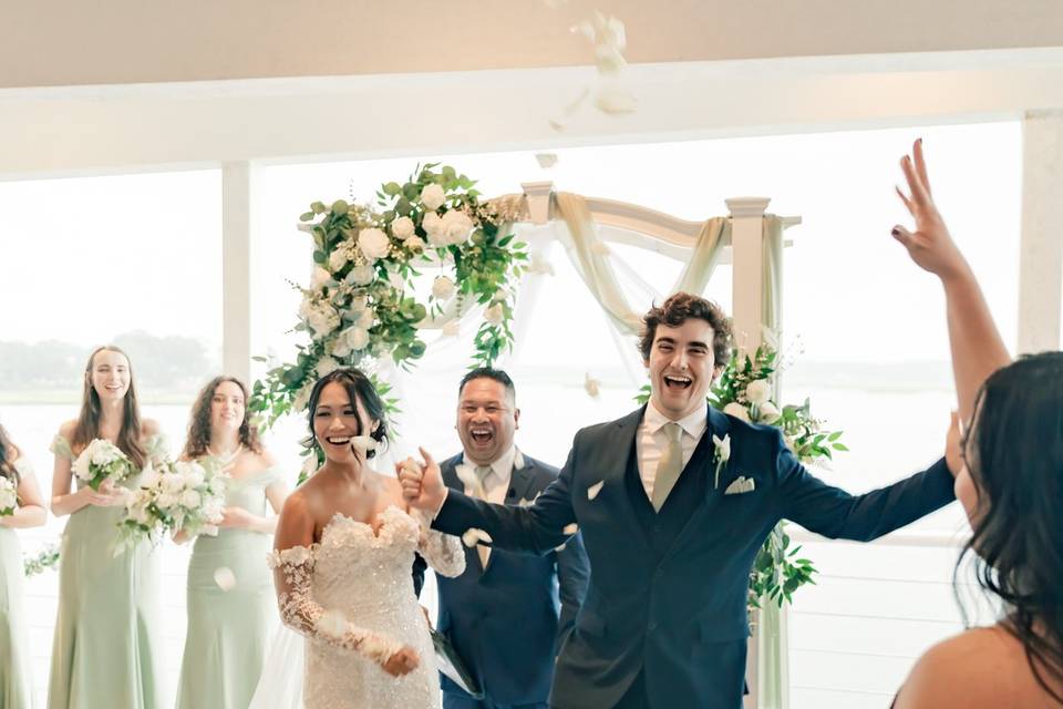 The ceremony