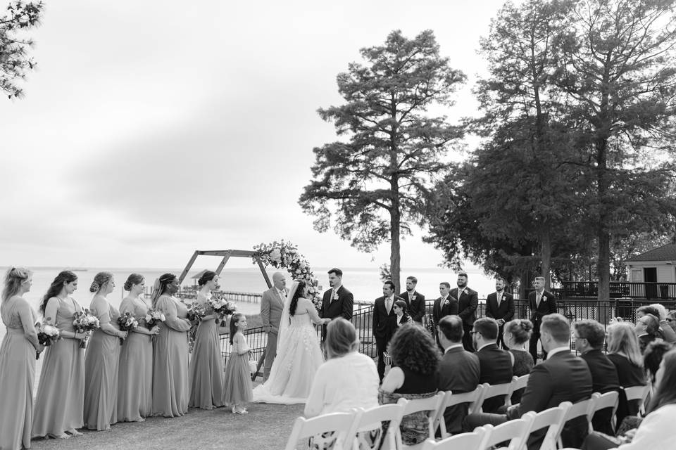 The ceremony