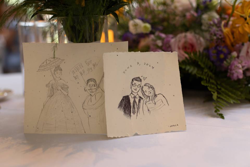 The reception