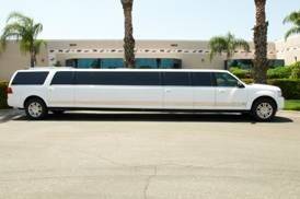 Long white limo
