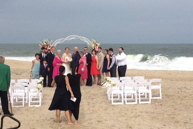 Beach wedding