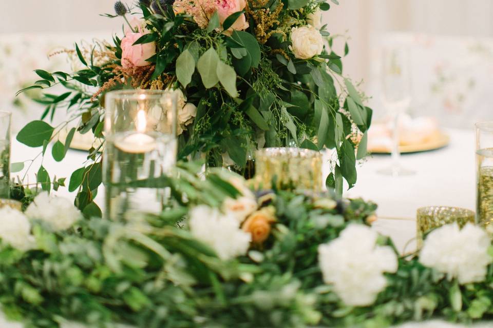 Flower centerpiece