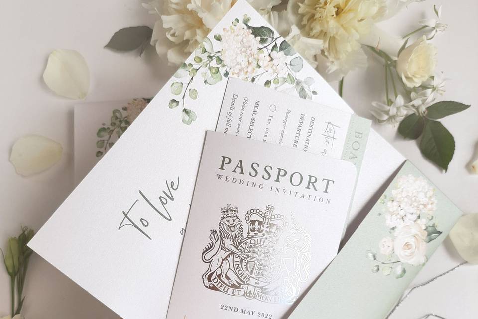 Passport invitations