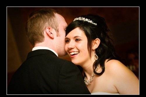 Brides necklace and earrings
