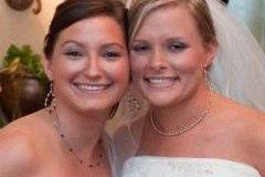 Bride and Matron of Honors necklaces and earrings