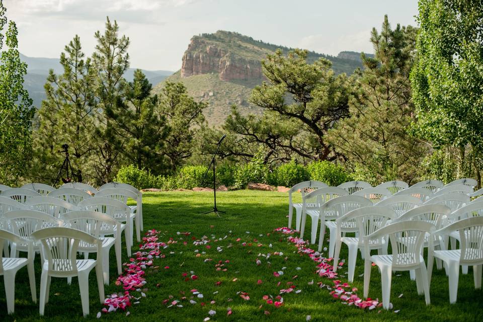 Ceremony area