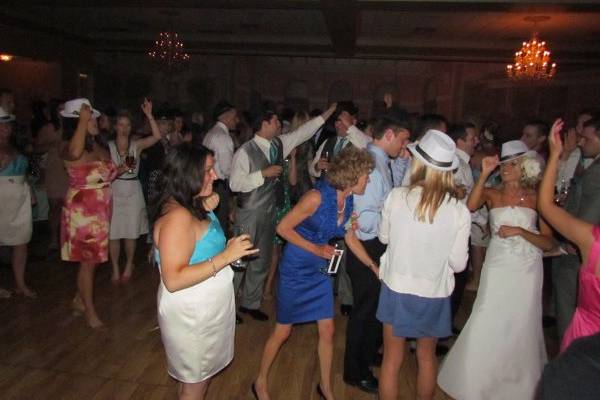 Wedding dance party