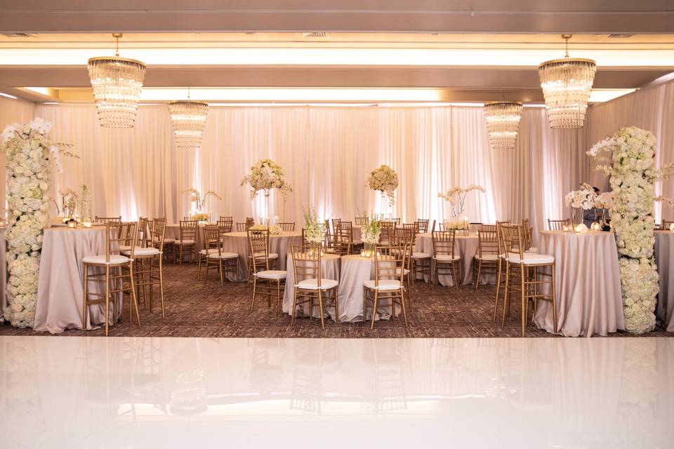 Ballroom with Draping