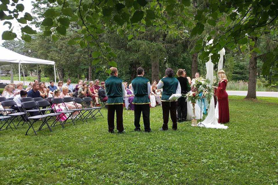 Wedding ceremony