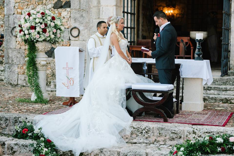 Altos de Chavon Wedding. M+A