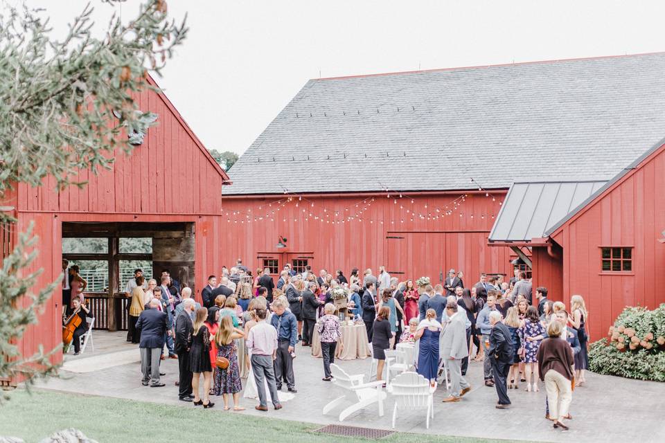 Corn Crib and Courtyard