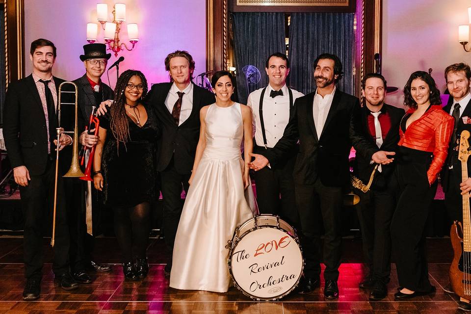 The Love Revival Orchestra Band New York Ny Weddingwire