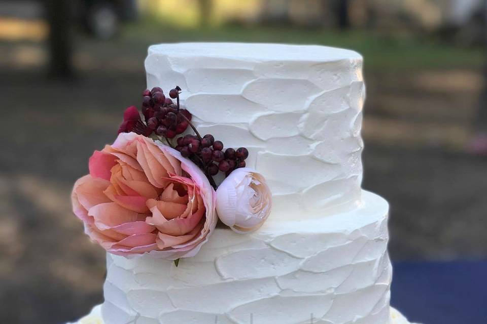 Buttercream texture and rosettes