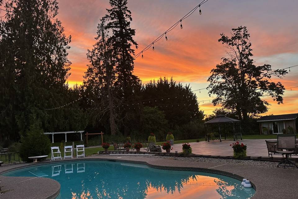 Pool area