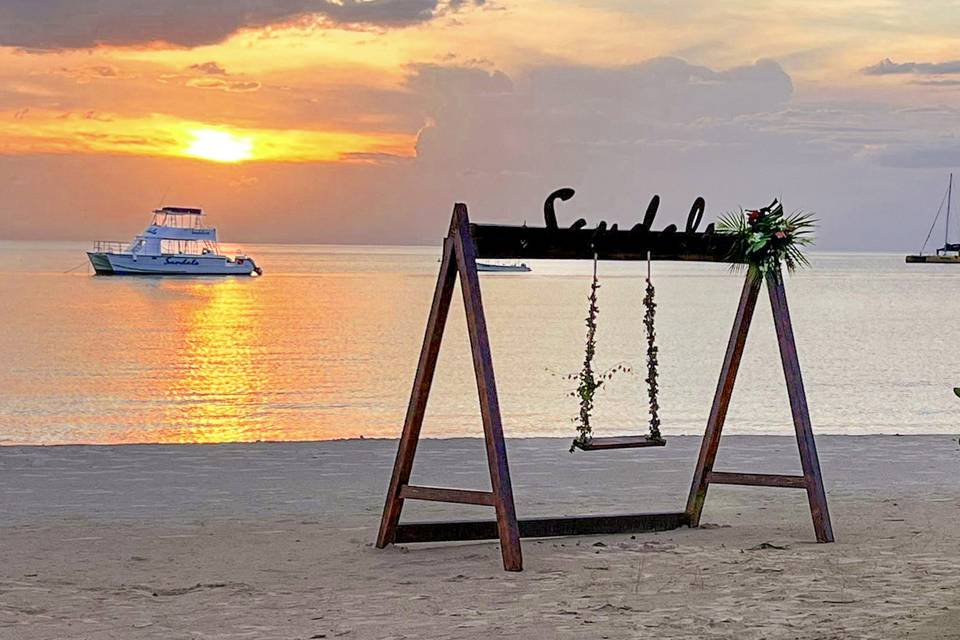 Sunset Views from the swings