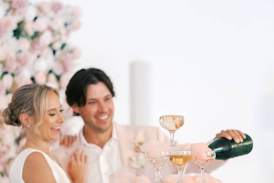 Champagne Tower