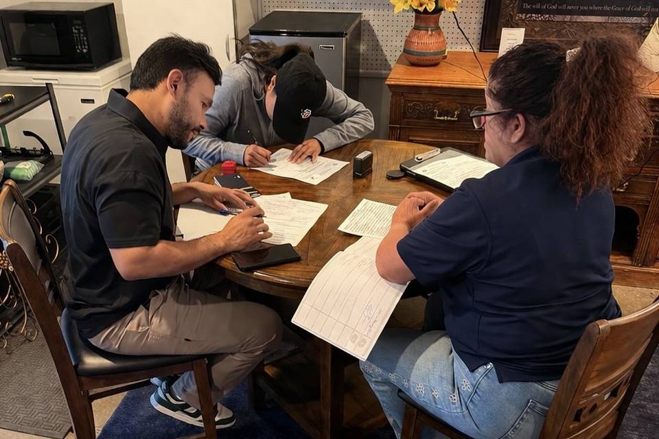 License Signing, 