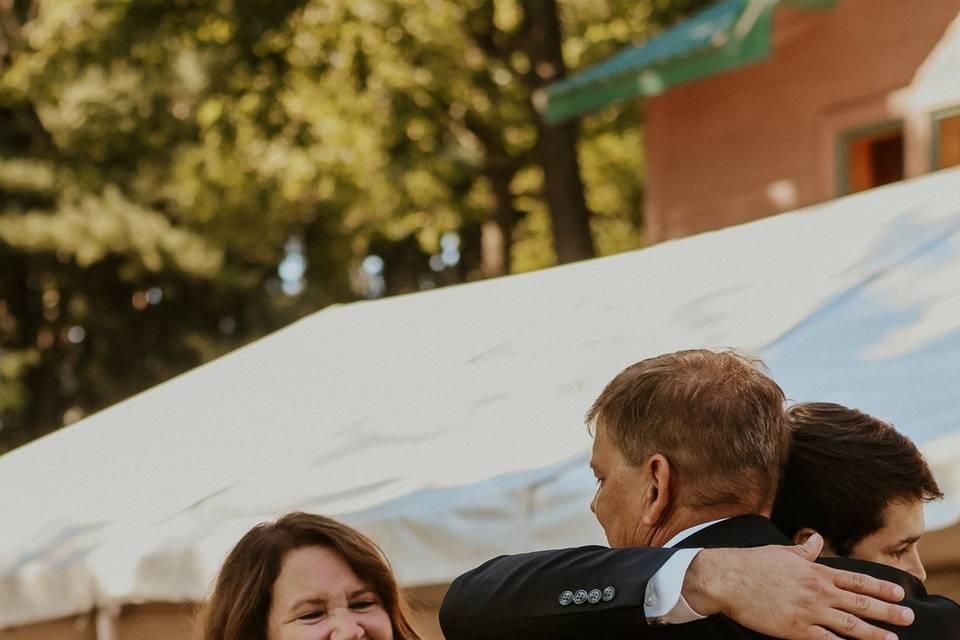 Parents of the groom