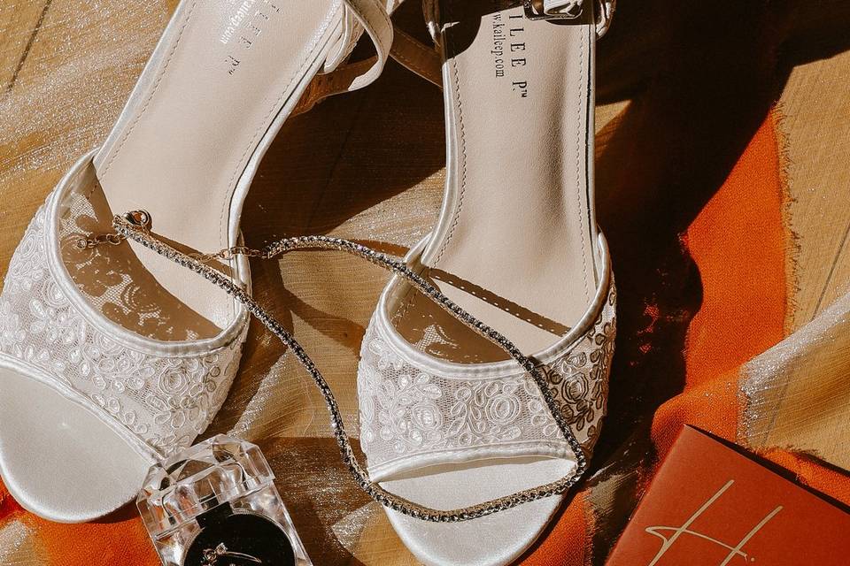Flat lay  Vintage wedding