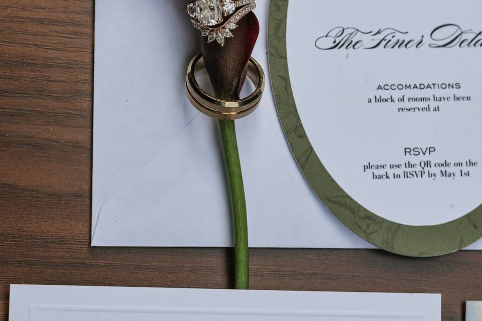 Flat lay- rings