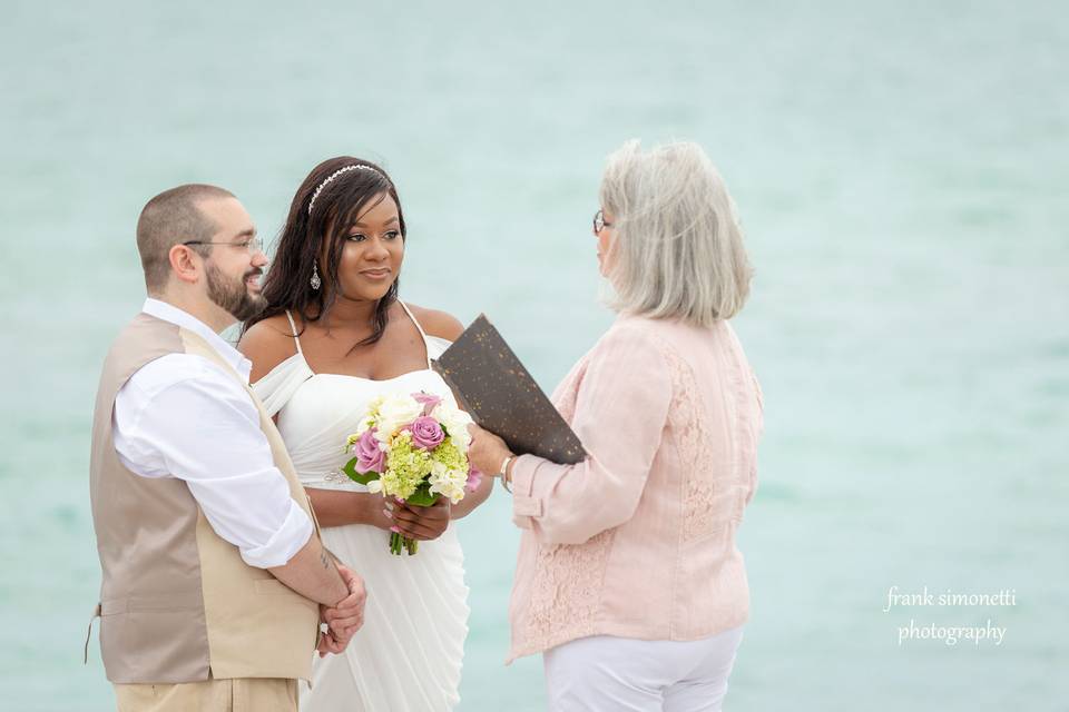 Beach wedding