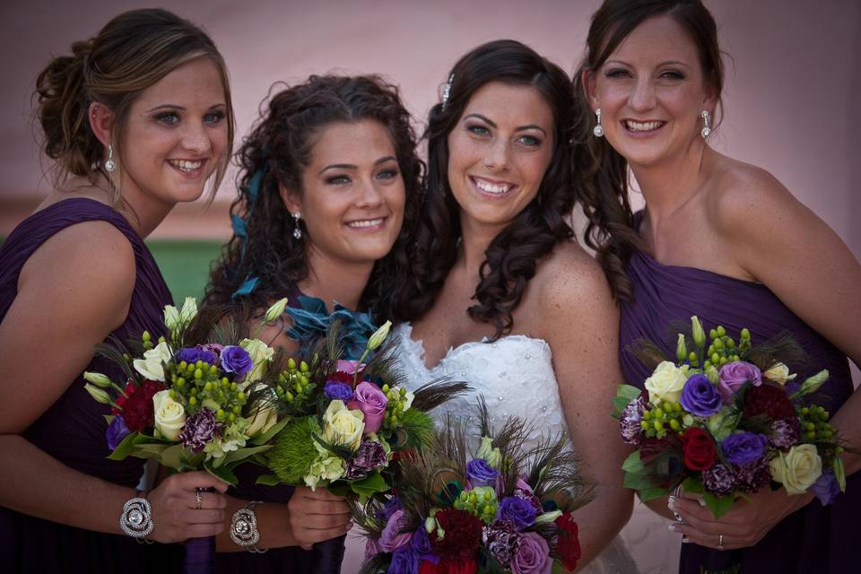 Feather Theme Bouquet