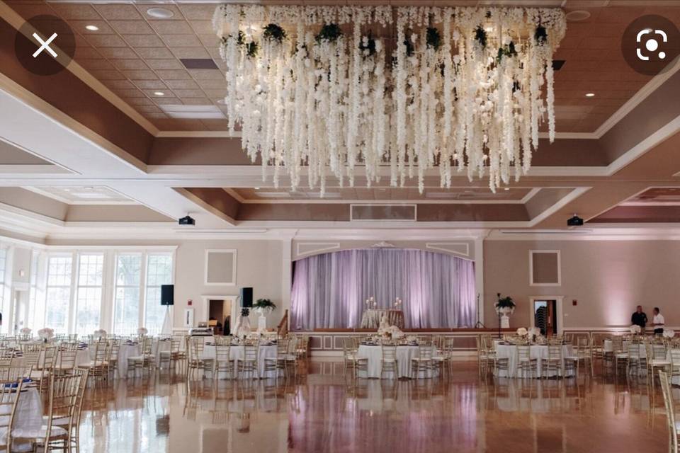 Grand Ballroom Ceiling Floral
