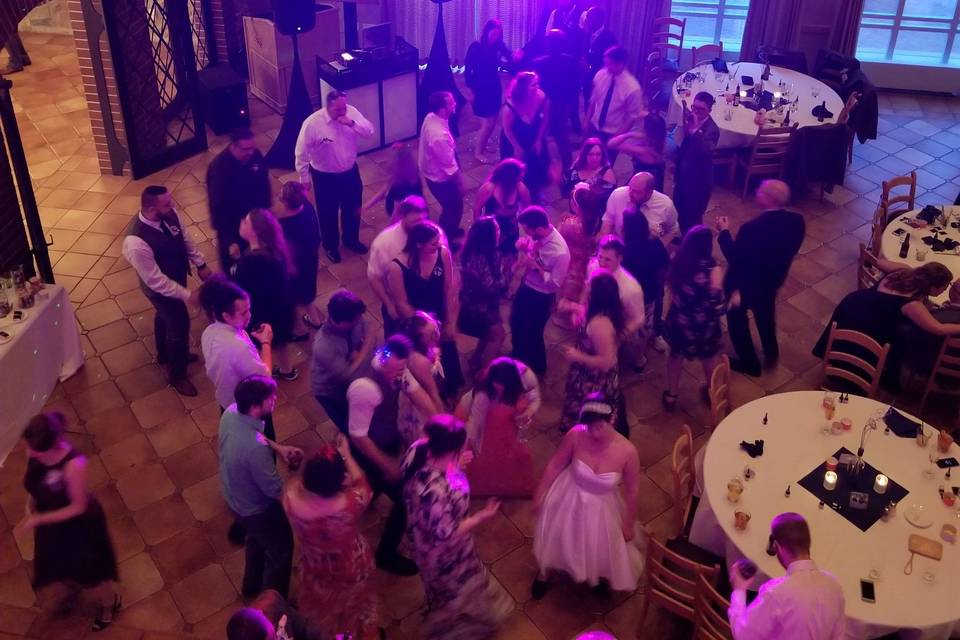 Reception dance floor