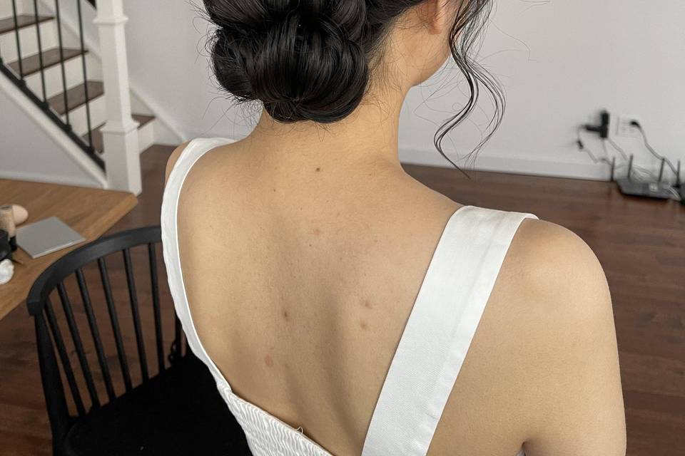 Hair for the bride