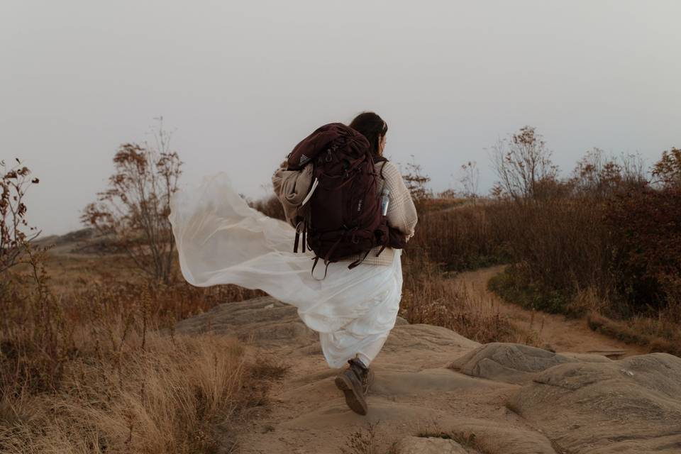 Adventure elopement