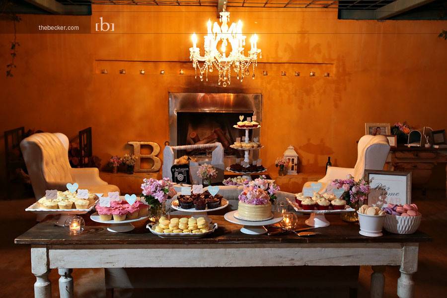 Desserts table