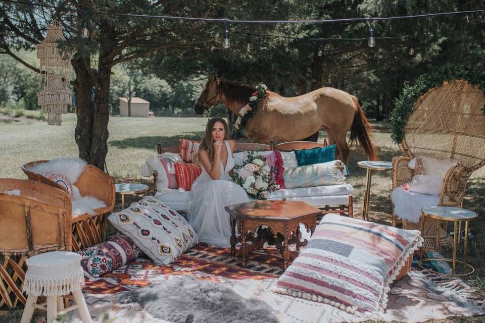 Boho bride